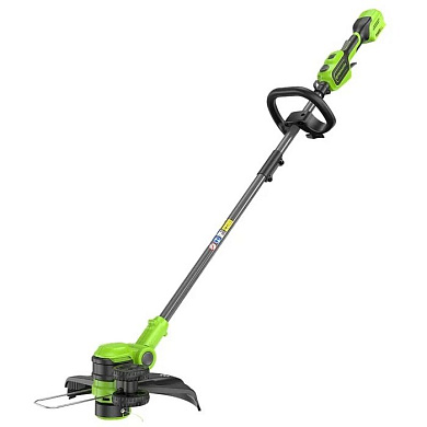 2113407 акк. триммер greenworks g24lt331