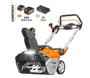 снегоуборщик аккум. daewoo dast 6042li set