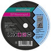 617169000 диск metabo отрезной по нержавейке sp-novorapid 230х2,5х22,2