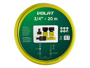 54134-20 шланг поливочный волат 3/4" 20м с поливочным комплектом