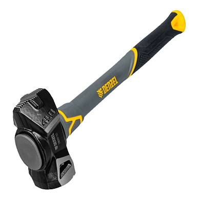 11016 кувалда denzel с фиберглассовой ручкой 1.8кг