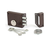 замок накладной зенит-зн-4-1 (медь)