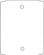 бирка высокотемпературная 120 х 150 мм