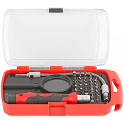 56184 fit отвертка с битами для точных работ, 33 биты, гибкий переходник 175 мм