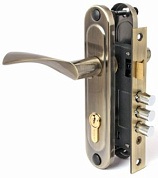 замок врезной apecs 1023/60-ab