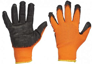 перчатки "торро" рифленный латекс утепленные