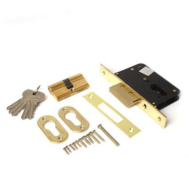 замок врезной apecs 95/60-g