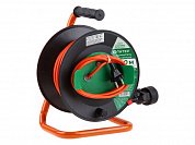 jp8403-10 удлинитель на катушке 20м (1 роз, 2,2квт, б/з, пвс 2х1)  юпитер