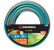 429007-3/4-50 шланг grinda поливочный 3/4" 50м