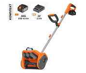 снегоуборщик аккум. daewoo dast 3421li set