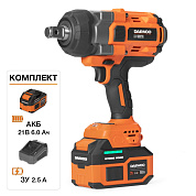 акк. гайковерт daewoo dax 8021li set ударный