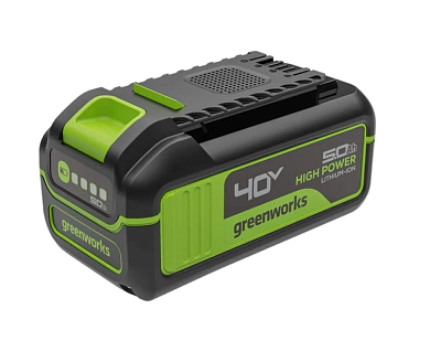 2958607 аккумулятор greenworks g40hp5 40в 5,0 ам/ч