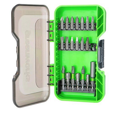 2944007 набор бит и головок greenworks 20пр.