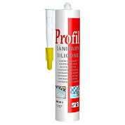 герметик силиконовый soudal "профиль" санитарный белый 280мл