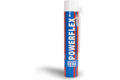 пена монтажная powerflex 0,75л всесезонная