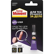 средство для удаления клей "супер момент" 4г антиклей
