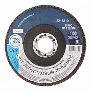 2213210 диск лепестковый t4p 125х22мм p100 (оксид алюм.)