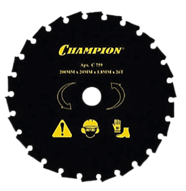 диск для травы champion c5109 26/200/20