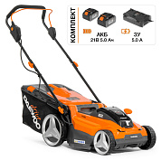 газон-ка аккум. daewoo dlm 4142li set