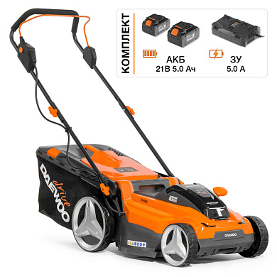 газон-ка аккум. daewoo dlm 4142li set