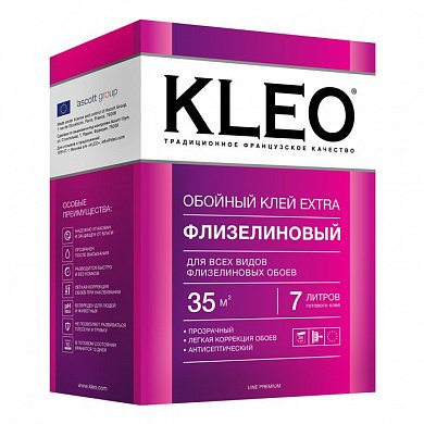 kleo extra 35 клей для флизелиновых обоев