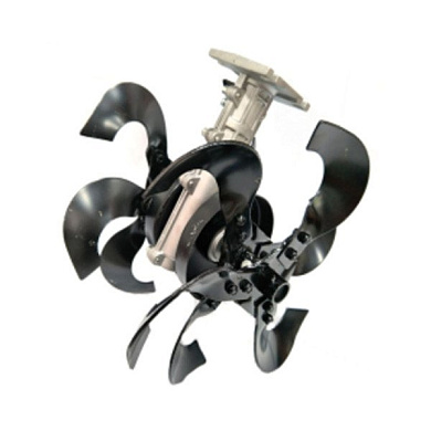 насадка-почвофреза хопер yk-w011 для трим. вал 26мм, 9 шлицов