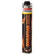 пена монтажная soudal огнестойкая пистолетная 750мл 199058