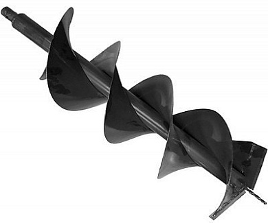 шнек хопер, 250мм, 80см двухзаходной