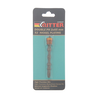 бита ritter wp ph 2x65 мм двухсторонняя специальный магнит