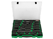 gzc14010 набор отверток toptul 14шт. в пласт.боксе