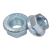 гайка шестигранная с фланцем м10 din6923