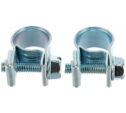 47502  хомут металл.сибртех mini 9-11мм, 2 шт, ширина 9мм, винтовые