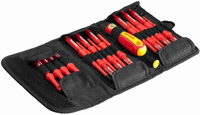 220092-н18 набор отверток kraftool profi x-drive 1000в из 18пр.