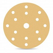 шкурка орбитальная germaflex d 150 бо120 amber корунд желтый