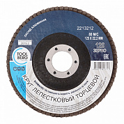 2213212 диск лепестковый t4p 125х22мм p120 (оксид алюм.)