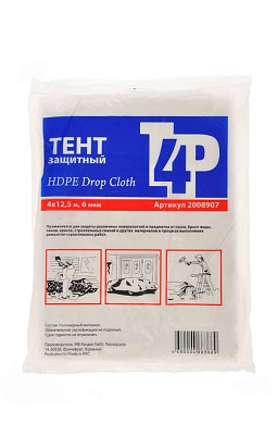 2008907 тент t4p защитный 4х12,5м