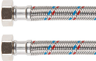 подводка гибкая для воды гайка 1/2-гайка 1/2 120см av engineering