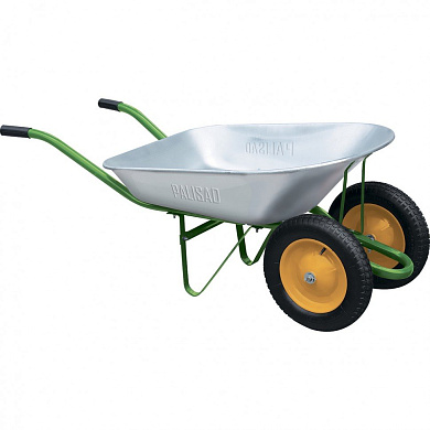 689223 тачка строительная palisad 170кг 78л два колеса