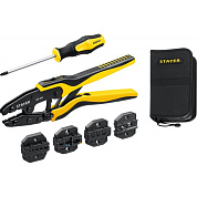 45445 пресс-клещи для кабельных наконечников stayer sp-4m