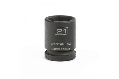 13925 головка ударная stels 21мм 1/2"