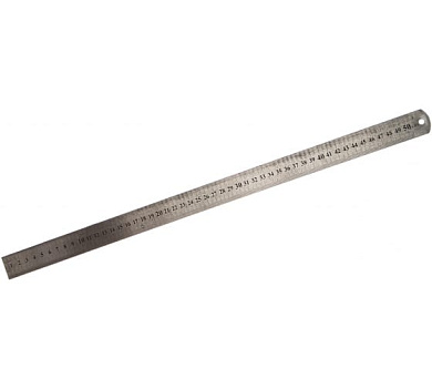 305085 линейка металлическая sparta 500мм
