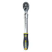 трещотка berger 1/2" bg2282 телескопическая