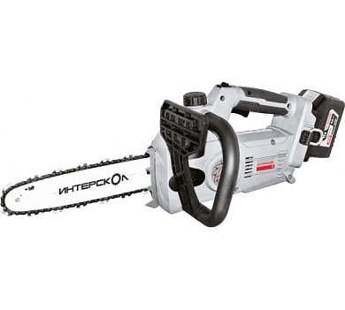 акк. пила цепная интерскол пца-10/18в (4а, 1акк и зу) апи