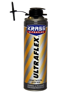 очиститель монтажной пены krass ultraflex 500мл