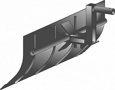 010911 снеговой отвал "целина" стандарт для мотоблоков