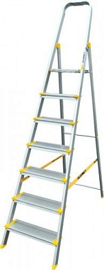 стремянка алюм проф. as707 7 ступ  (алюмет)