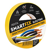 изолента smartfix electro 15мм 20м желтая