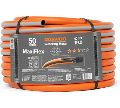 dwh 3137 шланг maxiflex диаметр 3/4" (19мм), длина 50м daewoo