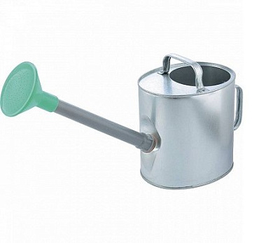 67525 лейка садовая 10л оцинкованная