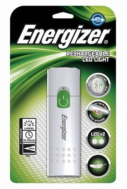фонарь energizer rechargeable 2led